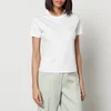 Lanvin Logo-Embroidered Cotton-Jersey T-Shirt - Image 1