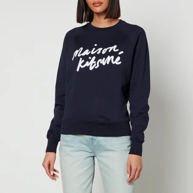 Maison Kitsuné Handwriting Cotton-Jersey Sweatshirt