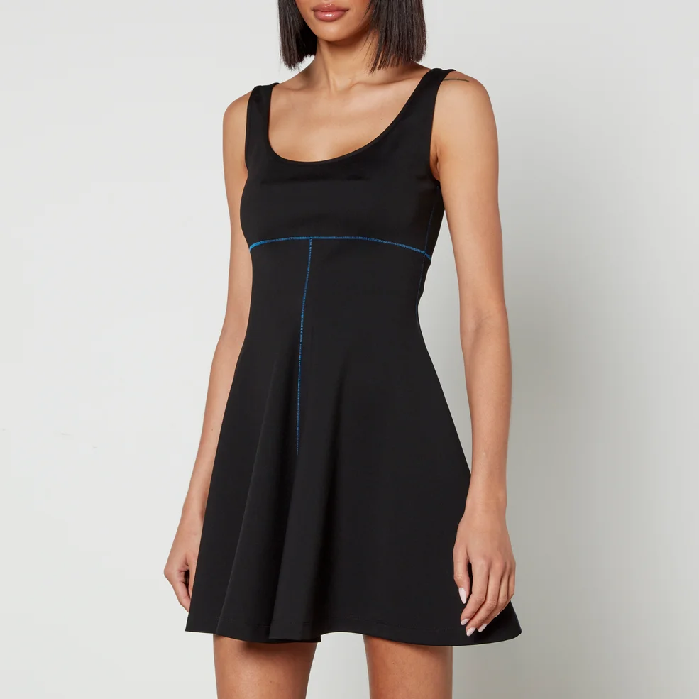 Marni Flared Stretch-Jersey Mini Dress Image 1