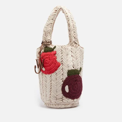 JW Anderson Apple Crocheted Organic Cotton Tote Bag