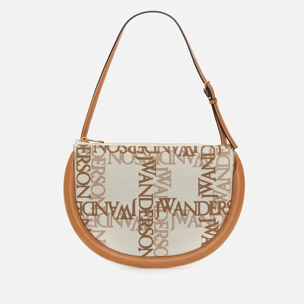 JW Anderson Bumper Moon Leather and Jacquard Bag Image 1