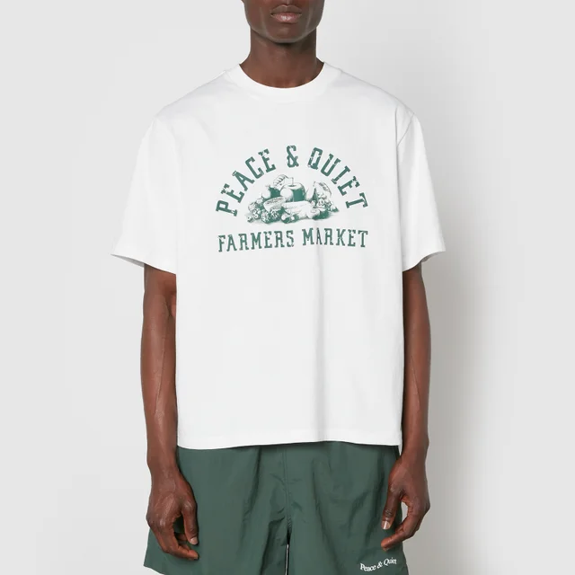 Museum of Peace and Quiet Farmers Market Cotton-Jersey T-Shirt