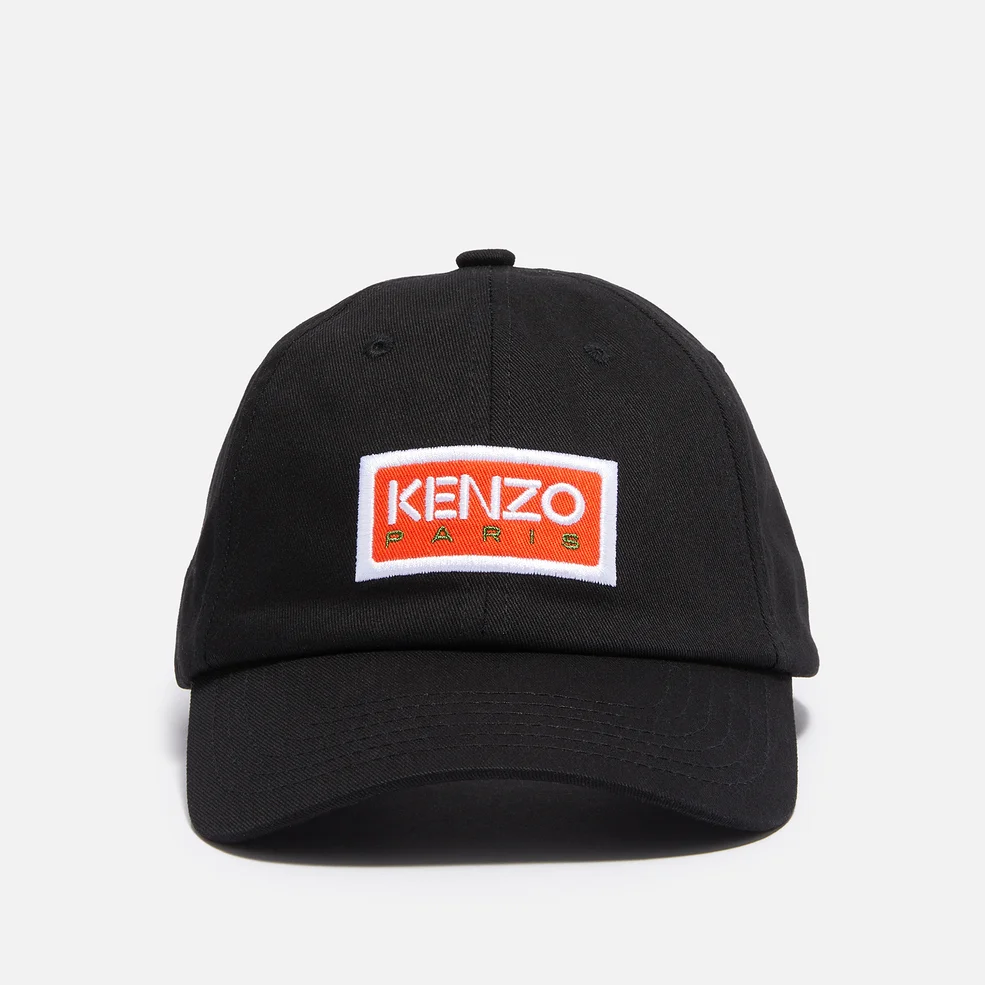 KENZO Logo Cotton-Twill Baseball Cap Image 1