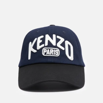 KENZO Logo-Appliquéd Cotton-Twill Baseball Cap