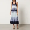 Proenza Schouler Tie-Dyed Stretch-Knit Maxi Dress - Image 1