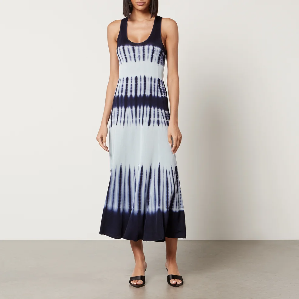 Proenza Schouler Tie-Dyed Stretch-Knit Maxi Dress Image 1