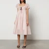 Naya Rea Eleonora Cotton-Blend Poplin Midi Dress - Image 1