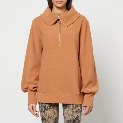 Varley Vine Ribbed Cotton-Blend Jersey Sweatshirt