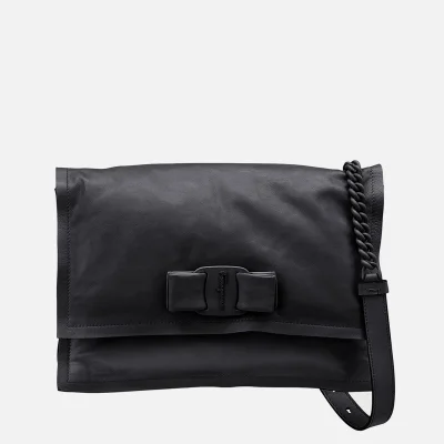 Ferragamo Viva Bow Leather Shoulder Bag