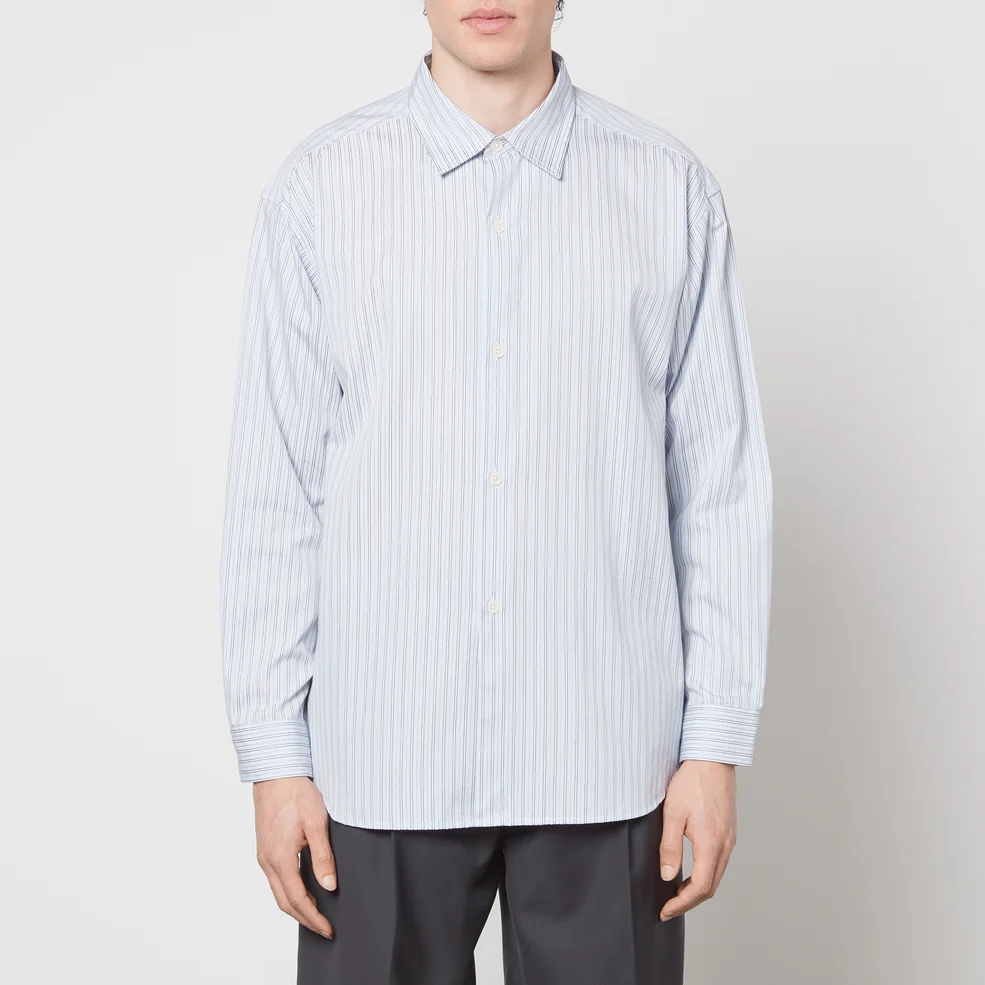 mfpen Generous Striped Cotton Shirt Image 1