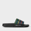 PS Paul Smith Nyro Stripe Rubber Sliders - Image 1