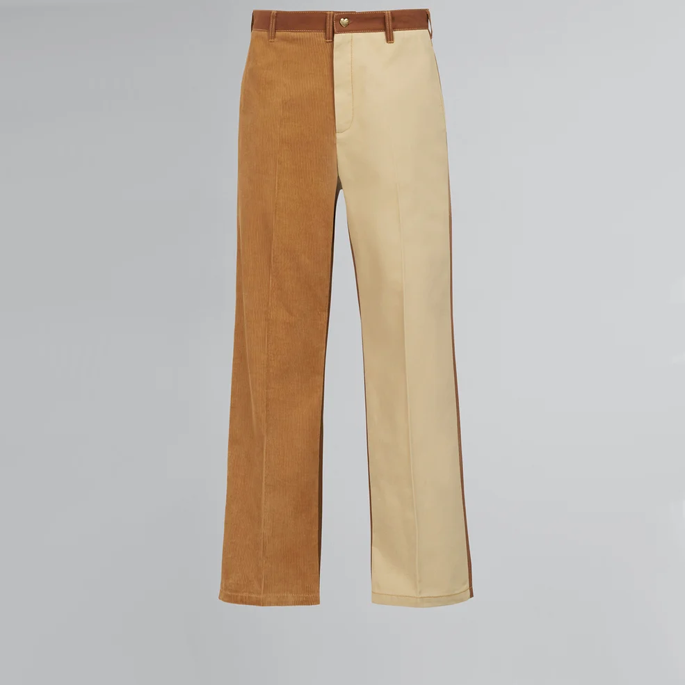 Marni x Carhartt WIP Cotton-Canvas and Corduroy Trousers Image 1