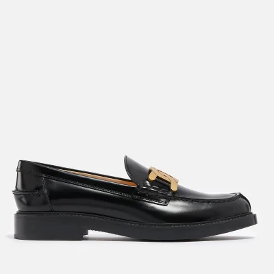 Tod's Women's Chain-Detailed Leather Loafers