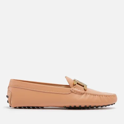 Tod’s Chain-Detailed Leather Loafers