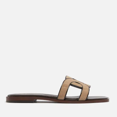 Tod’s Suede Flat Sandals