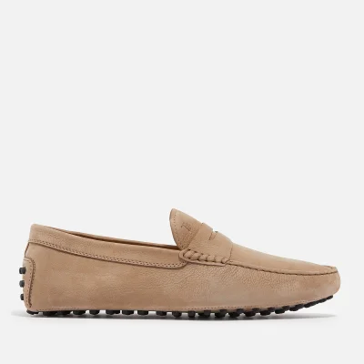 Tod’s Logo-Debossed Suede Loafers