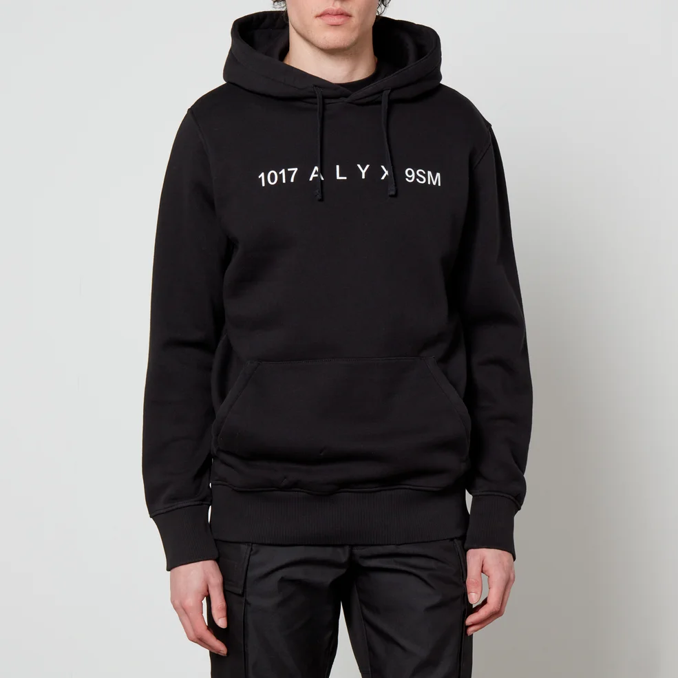 1017 ALYX 9SM Collection Logo Cotton-Jersey Hoodie Image 1
