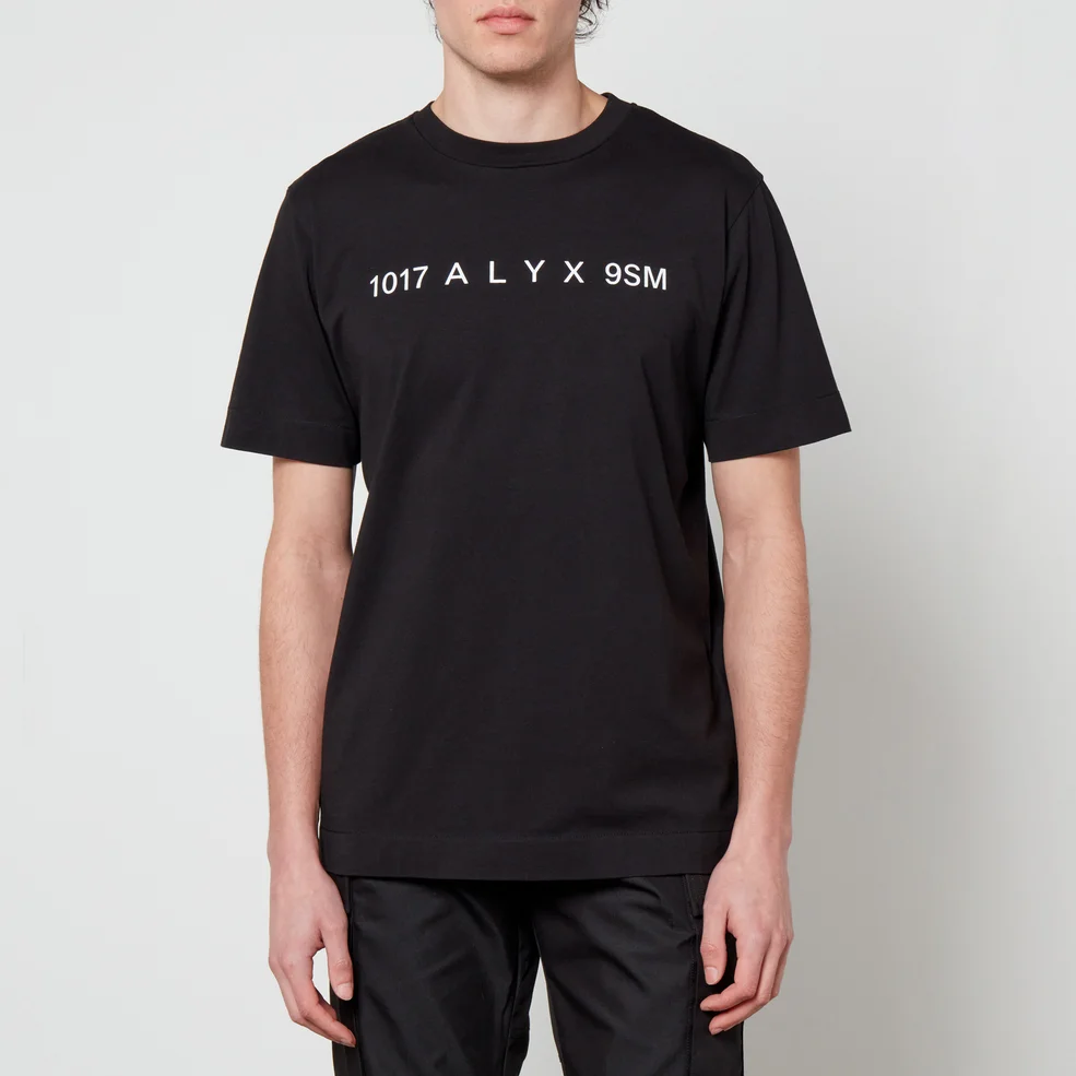 1017 ALYX 9SM Logo Collection Cotton-Jersey T-Shirt Image 1