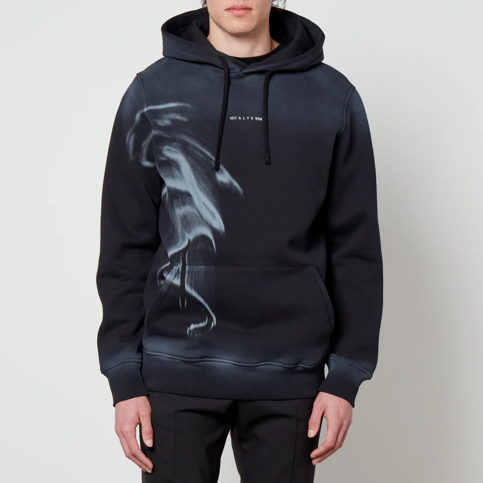 1017 ALYX 9SM Printed Cotton-Blend Jersey Hoodie Image 1