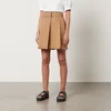 3.1 Phillip Lim Pleated Cotton-Blend Twill Shorts - Image 1