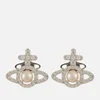 Vivienne Westwood Olympia Silver-Tone Pearl Earrings - Image 1