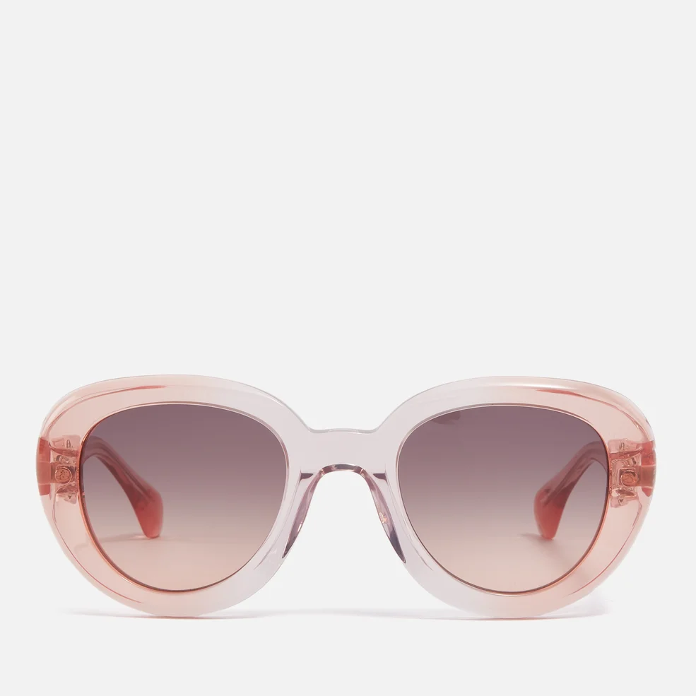 Vivienne Westwood Lowey Acetate Round-Frame Sunglasses Image 1