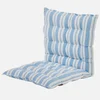 Bungalow Denmark Seat Cushion - Firenze Ocean Blue - 45 x 90cm - Image 1