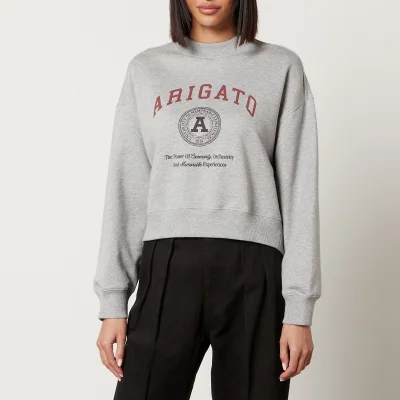 Axel Arigato University Logo-Print Cotton-Jersey Sweatshirt