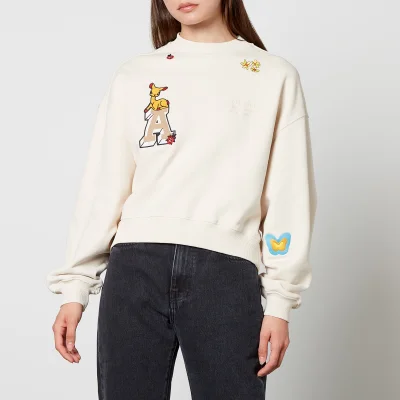 Axel Arigato Juniper Trip Embroidered Cotton Sweatshirt