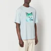 Maison Kitsuné Fox Head Cotton-Jersey T-Shirt - Image 1