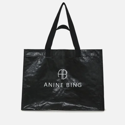 Anine Bing Dawson Coated Canvas Sport Tote Bag