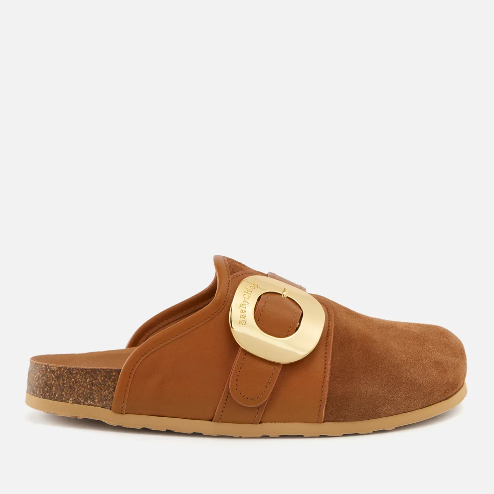 See by Chloé Women’s Chany Fussbelt Suede Mules - UK 3 Image 1