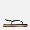 Tory Burch Women's Leather Espadrille Sandals - Image 1