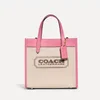 Coach Field 22 Canvas and Faux Leather Tote Bag - Image 1
