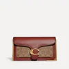 Coach Coated Canvas Signature Tabby Chain Clutch Bag - Image 1