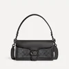 Coach Signature Tabby 26 Leather and Canvas Shoulder Bag - Image 1
