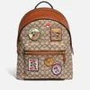 Coach x Disney Forever Charter Designer Patched Jacquard Backpack - Image 1