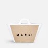 Marni Tropicalia Small Raffia and Leather Bag - Image 1