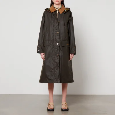 Barbour X House of Hackney Petiver Waxed-Cotton Coat