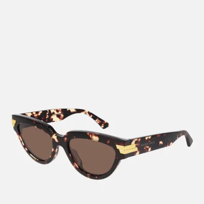 Bottega Veneta Acetate Cat-Eye Frame Sunglasses