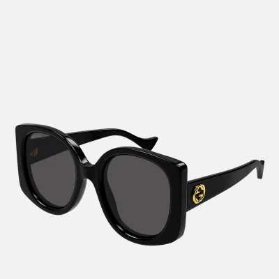Gucci GG Butterfly Recycled Acetate Sunglasses