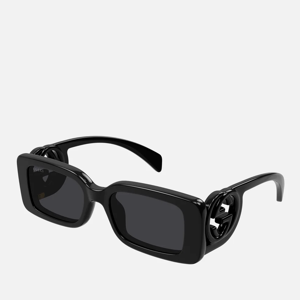 Gucci Chaise Lon Rectangular Acetate Sunglasses Image 1