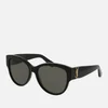 Saint Laurent Oversized Round-Frame Acetate Sunglasses - Image 1