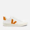 Veja Women’s V-12 Leather and Faux Suede Trainers - Image 1