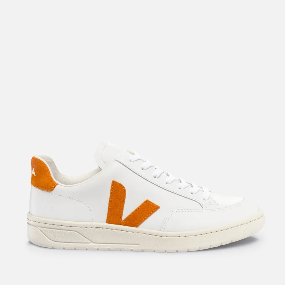 Veja Women’s V-12 Leather and Faux Suede Trainers Image 1
