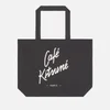 Café Kitsuné Logo-Print Cotton-Canvas Tote Bag - Image 1
