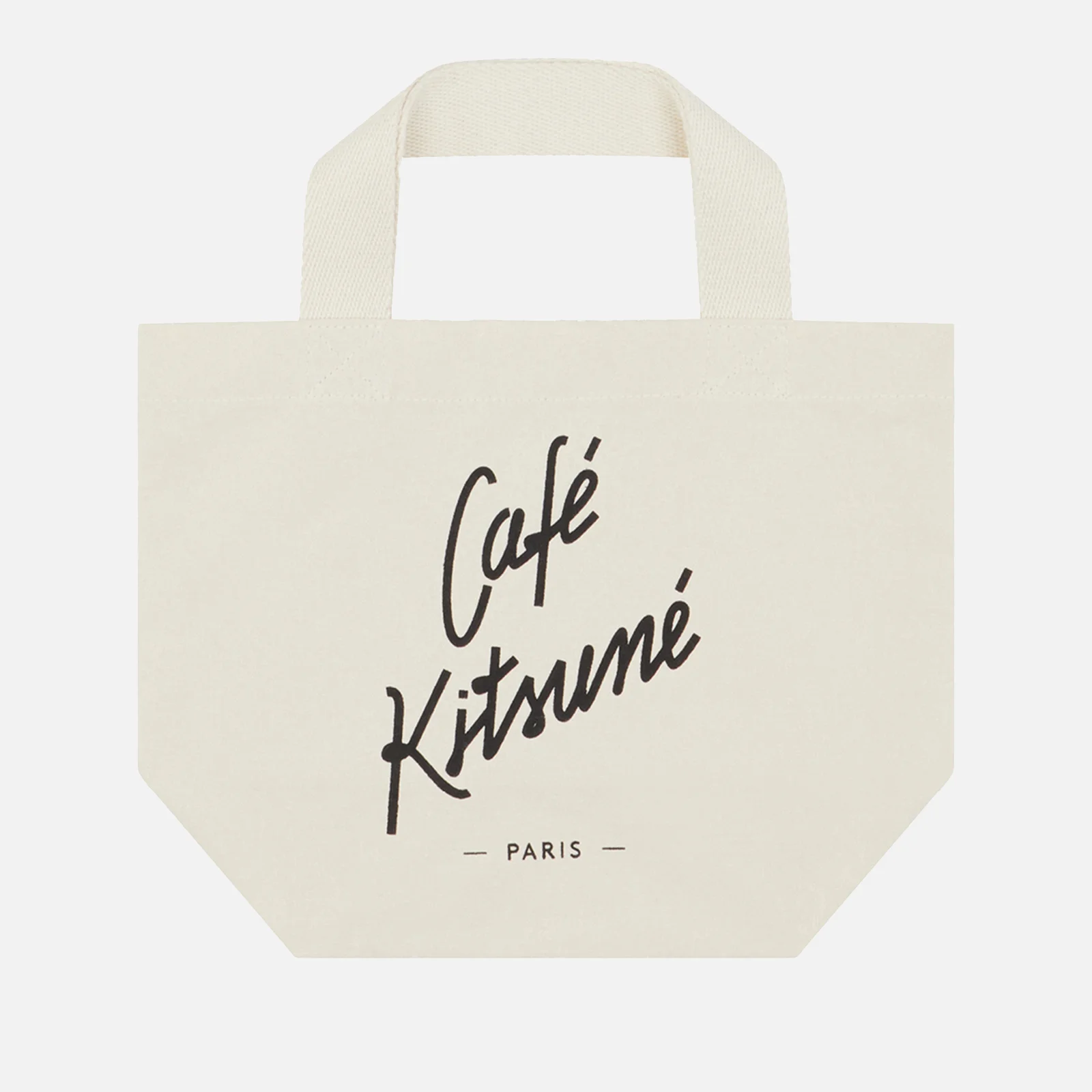 Café Kitsuné Mini Printed Cotton-Canvas Tote Bag Image 1
