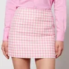 AMI Cotton and Wool-Blend Gabardine Mini Skirt - Image 1