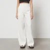 Max Mara Studio Maratea Linen-Blend Trousers - Image 1