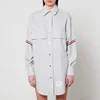 Thom Browne Supersized Cotton-Jacquard Shirtdress - Image 1